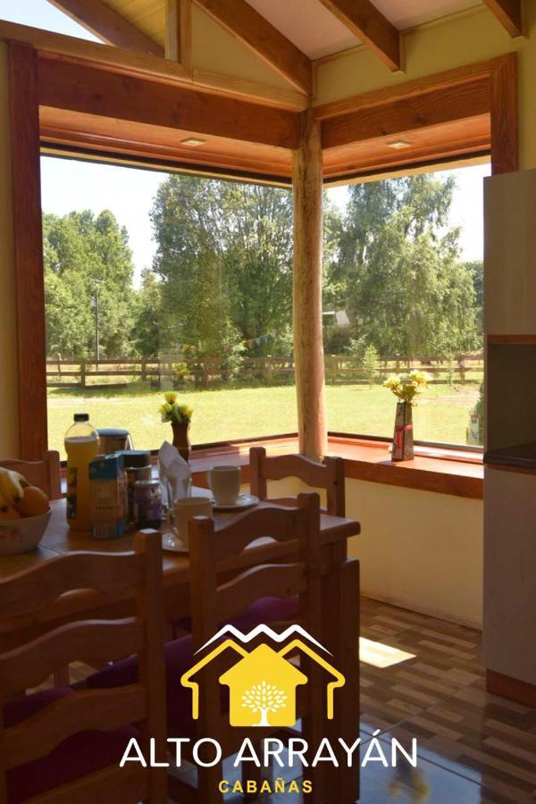 Cabanas Alto Arrayan Villa Pucon Bagian luar foto